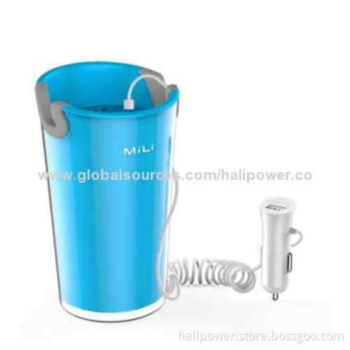 World Cup Cell phone car charger with 5V/2.4A outputs